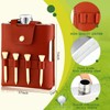Golf Flask Gift Set 7 oz Stainless Steel Golf Flask
