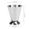 75ml Cocktail Jigger, Stainless Steel Measuring Cup with Scale Multifunctional