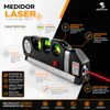 SEAFON Nivel Láser Multipropósito con Cinta Métrica 2.5 m y