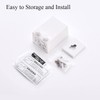 Drying Lines, Retractable Clothesline Stainless Steel Strings, 4.2M Adjustable Wall