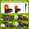 50pcs Drip Irrigation Emitters Drip Emitters for 1/4" Drip Irrigation