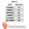 Riparo Mens Genuine Leather Reverse Stitched Half-Finger Driving Motorcycle Gloves