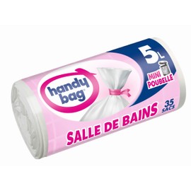 Handy Bag 1 Roll of 35 Bags 5 Litre Bin Liners
