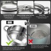 AuFranc® 5 Quart Steamer for Cooking - Stainless Steel Steam