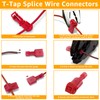 SENENQU Pack of 50 Cable Connectors, Robotic Lawnmower with T-Cable