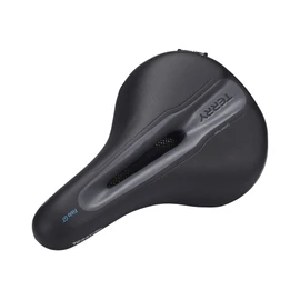 Terry Fisio GT 423 001 67 Men's Saddle with Light FeC Steel Frame and DuraLux Microfibre Outer Material in Black, Seat Width: 9 cm - 12 cm