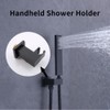 AYIVG Bathroom All Brass Wall Mount Adjustable Hand held ShowerHead