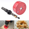 kATUR 105mm Speed Bi-Metal Hole Saw, Cornhole Board Drill Bit
