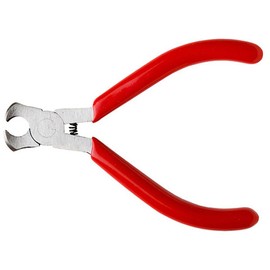 Soft Grip End Cutting Pliers, 4 Inch Carbon Steel End Nipper Designed for Accurate Flush Surface Cutting