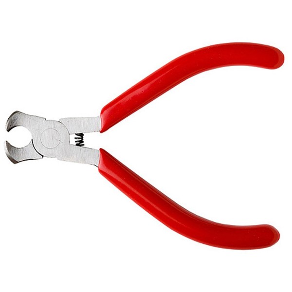Soft Grip End Cutting Pliers, 4 Inch Carbon Steel End Nipper Designed for Accurate Flush Surface Cutting
