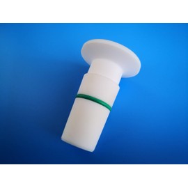 PTFE 24/40 to KF25 Flange Adapter with Viton O Ring Bore 13mm at USA Warehouse