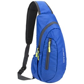PivotWing Mochila bandolera para hombres y mujeres, repelente al agua, ligera, con una sola correa, para hombro, pequeña mochila cruzada