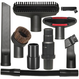 Kodahome Vacuum Attachments, Compatible with Shark Corded Vacuums, Navigator NV350 NV360 & Rotator NV501 Rocket HV300 and More, 1-1/4" Accessories with Hose Adapters (Car Detailing Kit B)