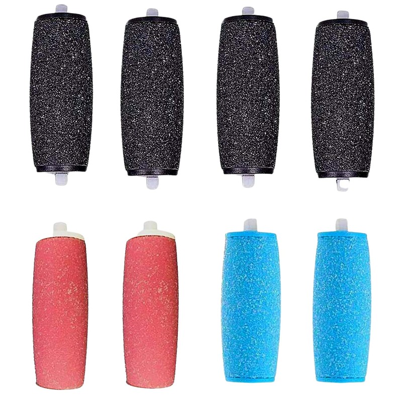 Replacement Roller Heads Refill Rollers for Electric Foot File Compatible