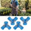 soobu Hose Splitter Connector Plastic Faucet Splitter 4 Pcs 2