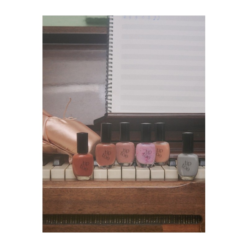Matt Glitter Nail Polish (3 Colors) / 매트 글리터 네일