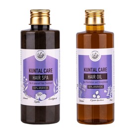 Generic Kuntal Care Hair Spa & Oil Combo Pack | Herbal Hair Care with Amla, Bhringraj