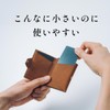 ALIMM Mini Wallet, Men's, Mini Wallet, Small Wallet, Compact Wallet,