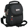 Bag Street International Small Black Shoulder Bag for Men with