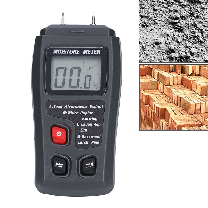 Digital Wood Hygrometer Small Error More Accurate Measurement HD LCD