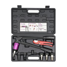 PEX-A Expander Tool Kit with Head, Tube Expander Kit, Expander Tool Kit for Domestic Water Systems, Underfloor Heating Systems(1/2", 3/4", 1")