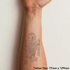 'Celtic Eagle' Temporary Tattoo - Water Resistant, Skin-Safe, Non-Toxic Transfer
