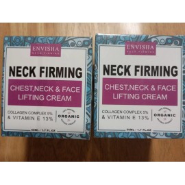 Envisha 2 Neck Creams, Chest, Neck & Face, Restore & Renew Multi-Action, 1.7 fl oz each