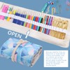 Zlulary 116 PCS Ergonomic Crochet Hook Set with Case Crochet