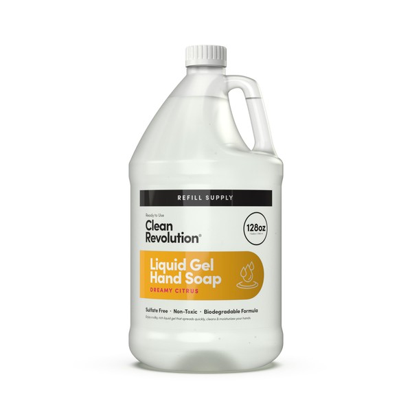 Clean Revolution Clean Revolution Liquid Gel Hand Soap, Silky Rich