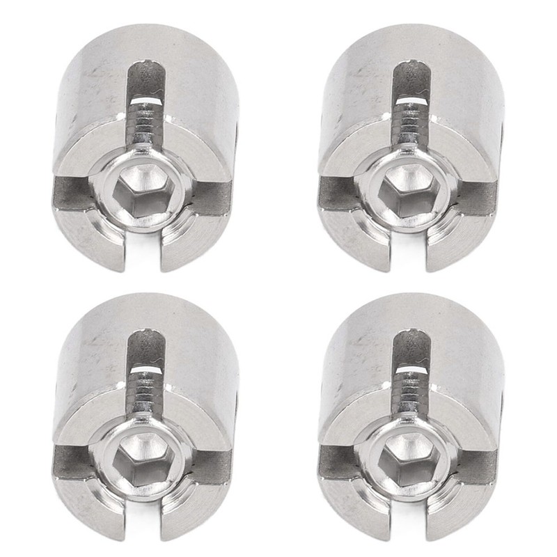 10 Pcs Cross Wire Rope Clip M10 Thread 316 Stainless