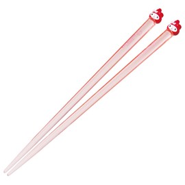 Skater AAD45 Sanrio My Melody Acrylic Chopsticks 8.3 inches (21 cm) with Mascot