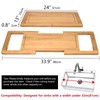 SwallowLiving Expandable Wooden Over The Sink Cutting Board with Juice