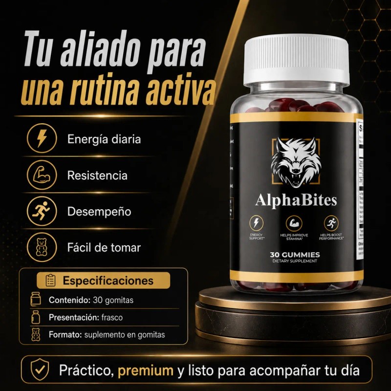 Gomitas Deportivas Energía Entrenamiento Diario