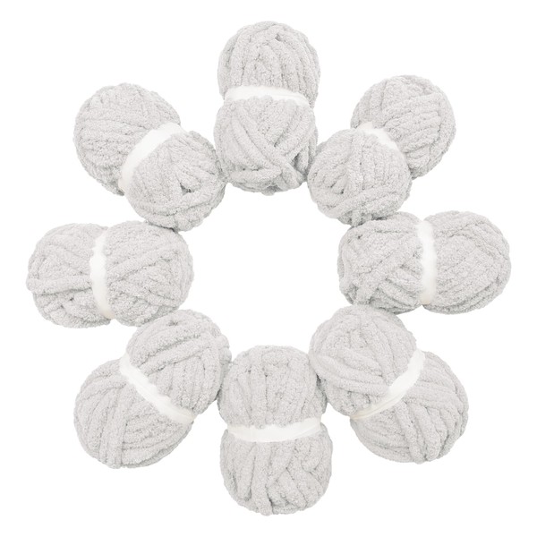 HouseABC Chunky Yarn for Hand Knitting Soft Jumbo Bulky Fluffy