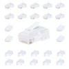 Cctv4Less RJ-45 Cat5e UTP Conector LAN Ethernet Enchufe Red (Paquete