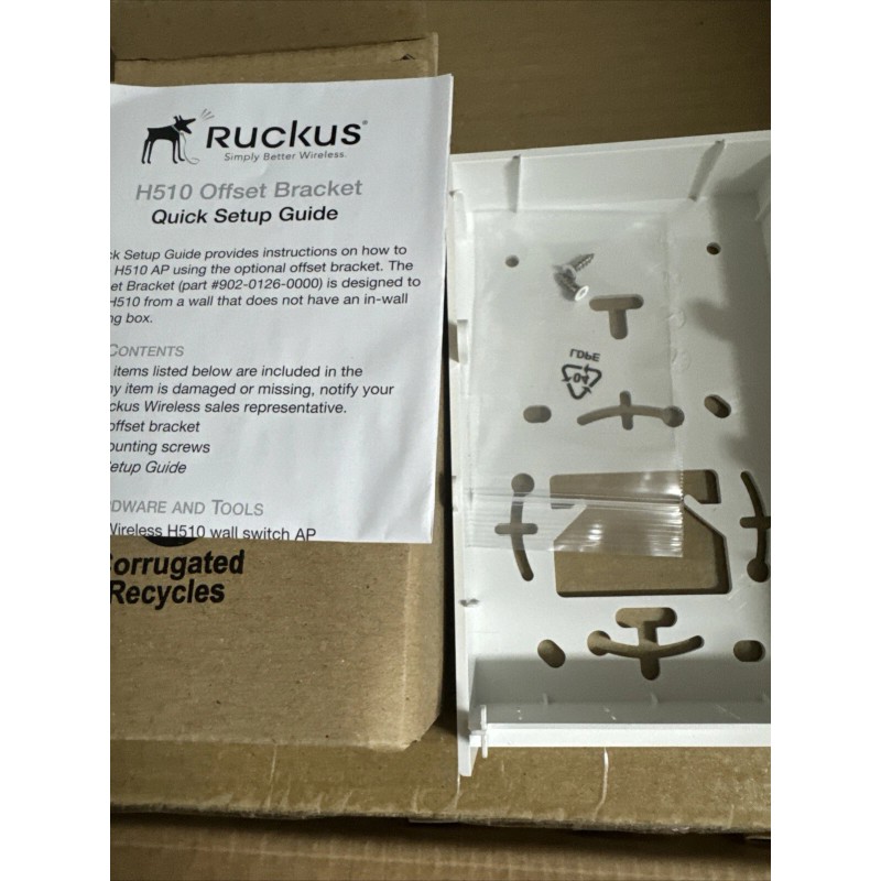 Ruckus Wireless 902-0126-0000 Surface Mount For Ruckus ZoneFlex H510