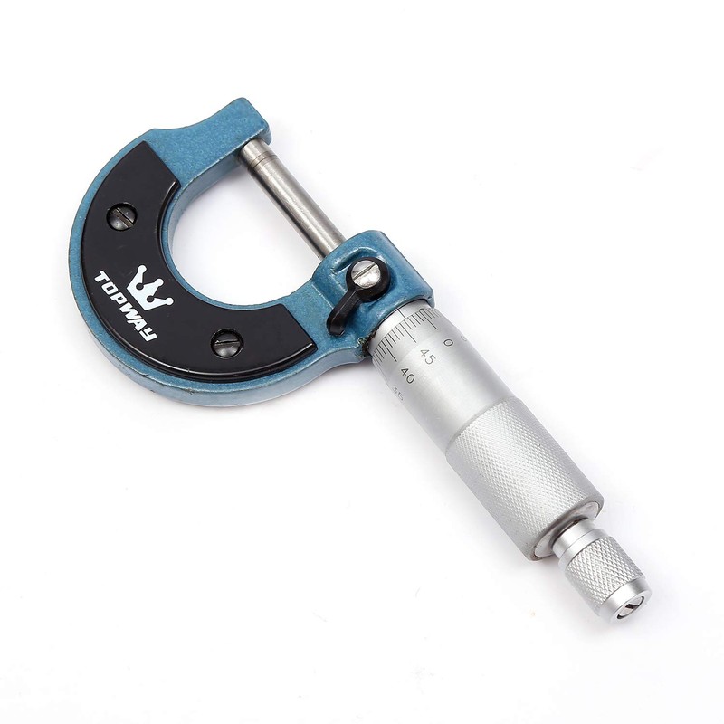 Outside Micrometer Metric 0-25mm Measuring Tool TOPWAY 401302