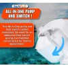 SEAFLO 12V 750 GPH Automatic Bilge Pump with Float Switch