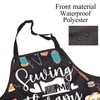 ENSIANTH Sewing Aprons for Women with Pockets Quilting Gifts for