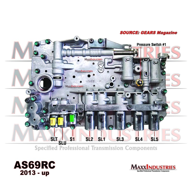 Aisin AS68RC AS69RC RAM Transmission Pressure Switch Genuine Aisin OEM