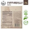 Morelli Organic Pappardelle Pasta Noodles - Imported Pasta from Italy,