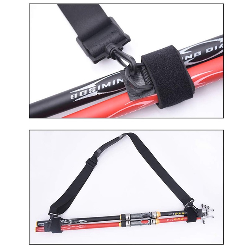 Fishing Shoulder Belt Rod Carry Belt Shoulder Belt Rod Belt
