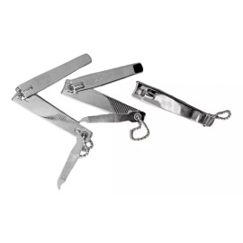 TRY Cortauñas Grande Liso Con Lima Super Try 12 Piezas