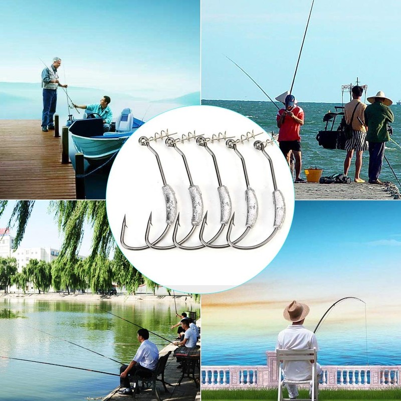 Ganchos de pesca VGEBY1, 26 unidades con gancho de pesca