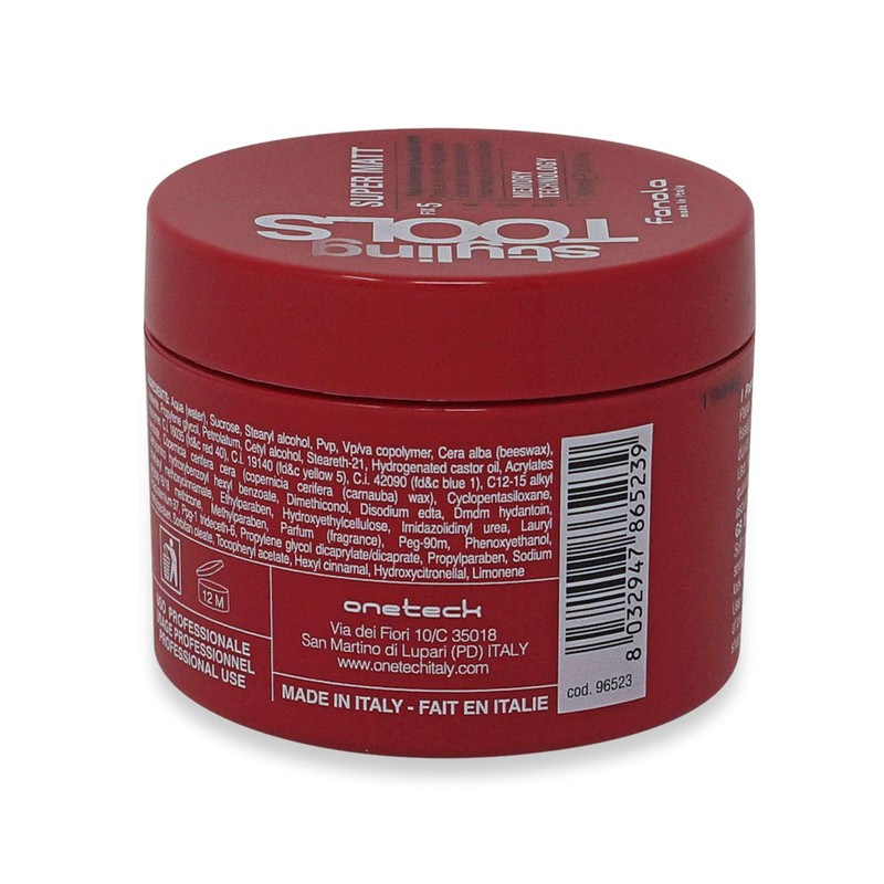 Fanola Super Matt Hair Paste, Soft Paste with Matt Effect