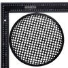 AERZETIX - C66075 Set of 2 Protective Nets for Speakers/Subwoofer