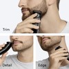 Braun Beard Trimmer Series 3, +6 Styling Tools, Ultra Sharp