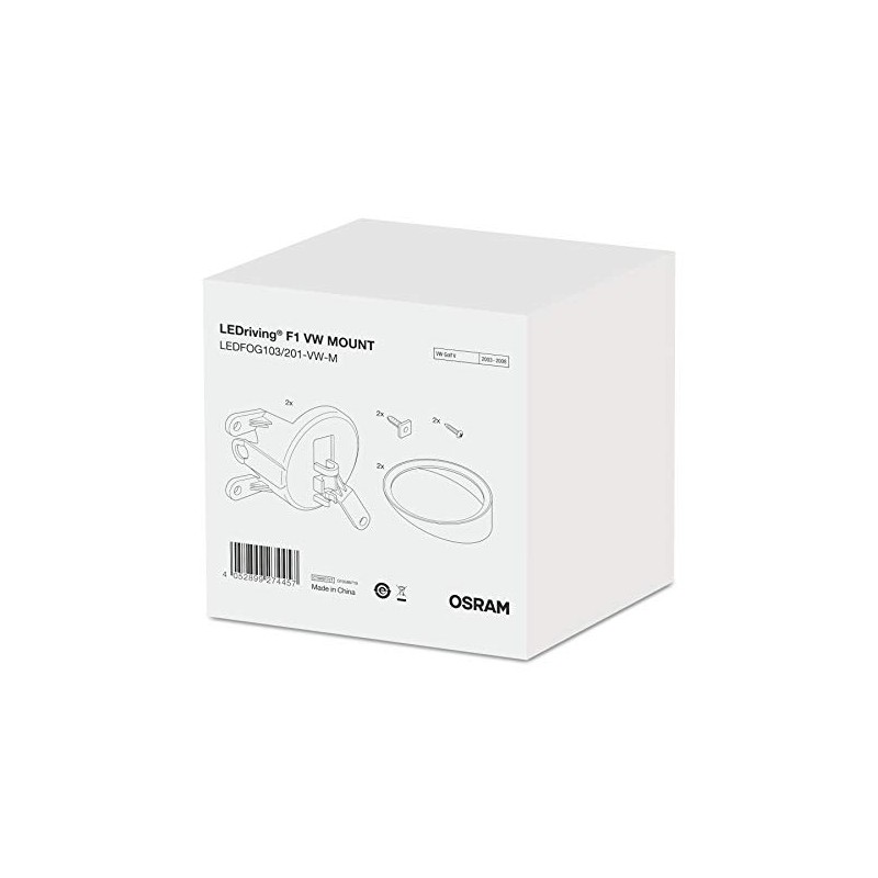Osram FOG103/201 Fog Light with Kit, Set of 2
