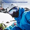 SHEVERCH 2 Pack Neon Green Ski Mask Balaclava Face Cover