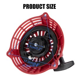 psler GCV160 GCV135 Pull Start Lawn Mower Recoil Starter Replacement for Honda GC160 GCV160 GC135 GCV135 EN2000 EN2500 4HP 5HP 6HP 6.5hp Hru19 Parts Generators Engine 28400-ZL8-023ZA